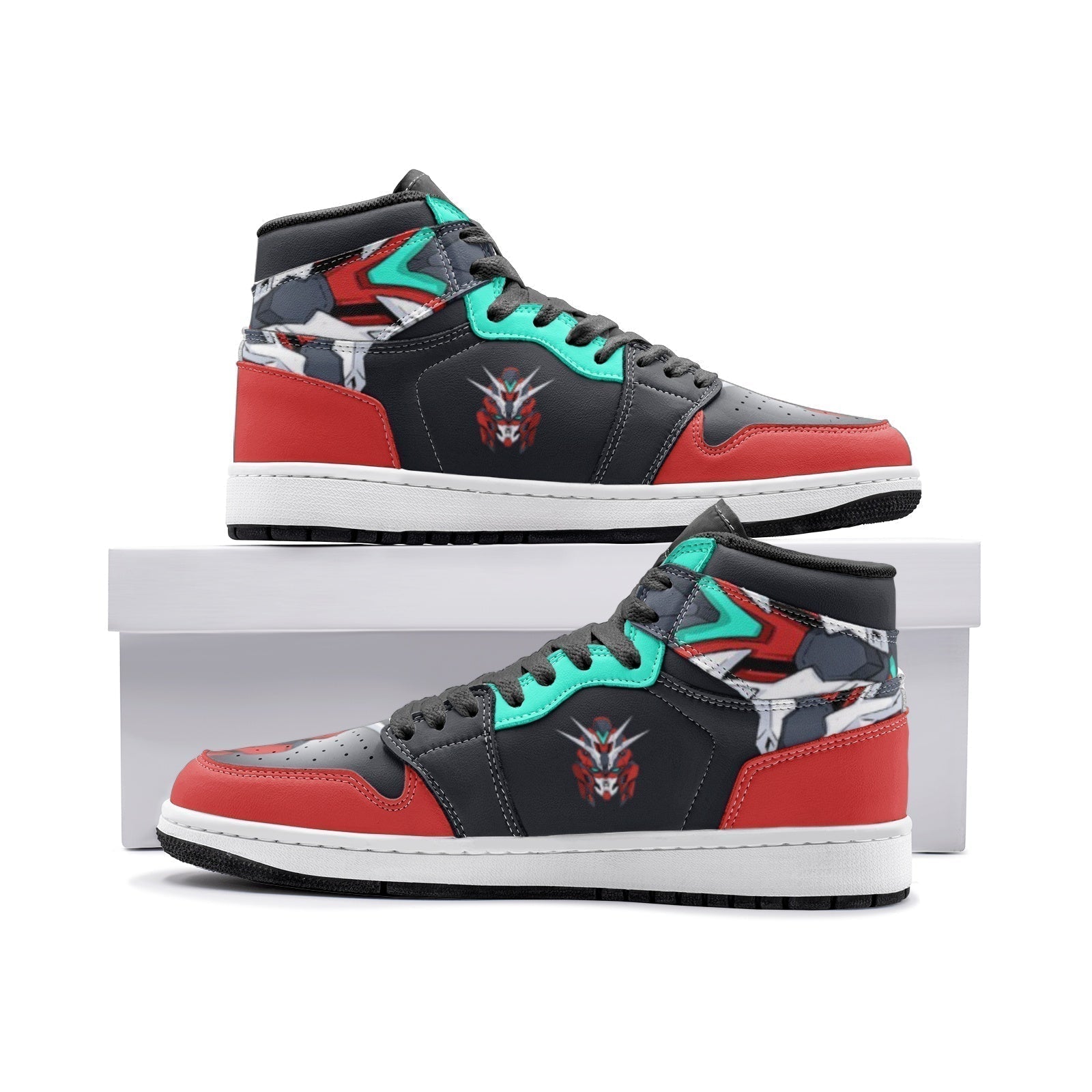 Morukai "RX-93-V2 Gundam Mid 1 Basketball Shoes
