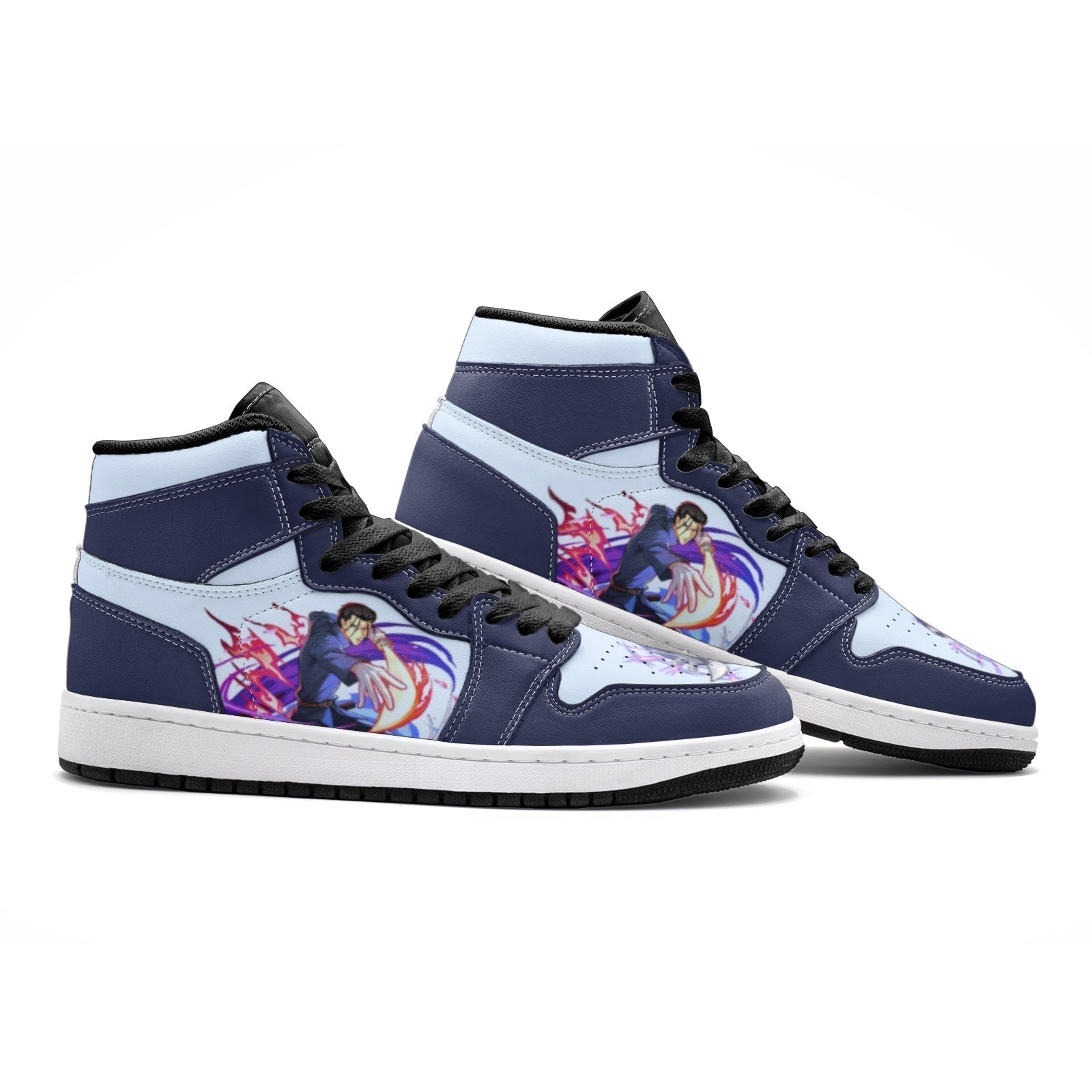 Morukai "Saito Hajime Rurouni Kenshin Mid 1 Basketball Shoes