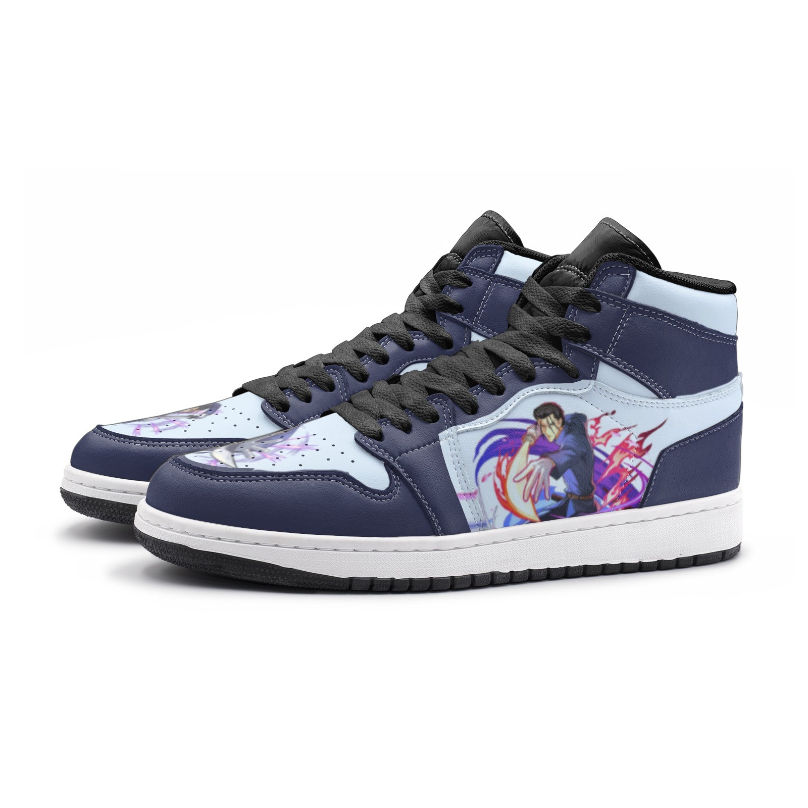 Morukai "Saito Hajime Rurouni Kenshin Mid 1 Basketball Shoes