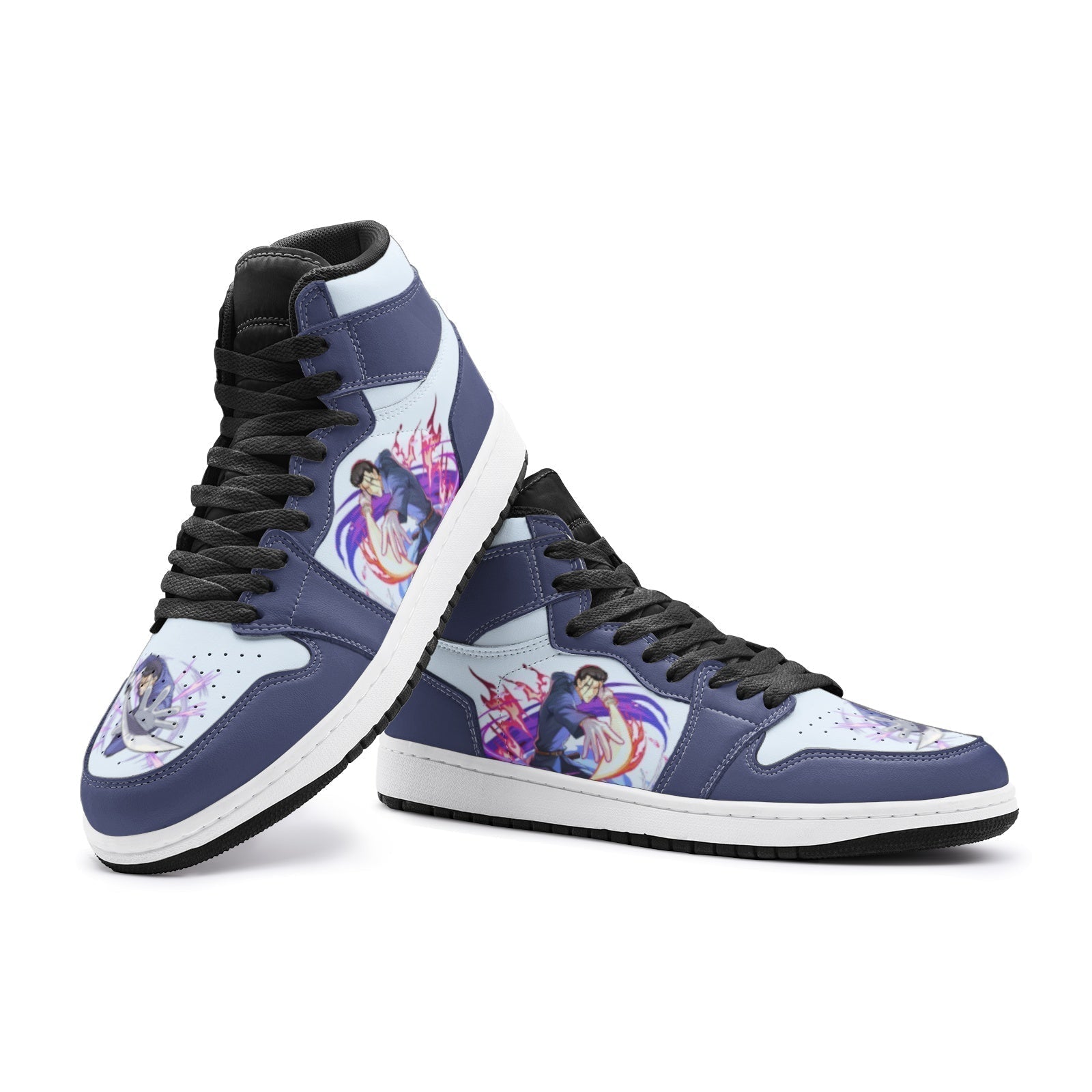 Morukai "Saito Hajime Rurouni Kenshin Mid 1 Basketball Shoes