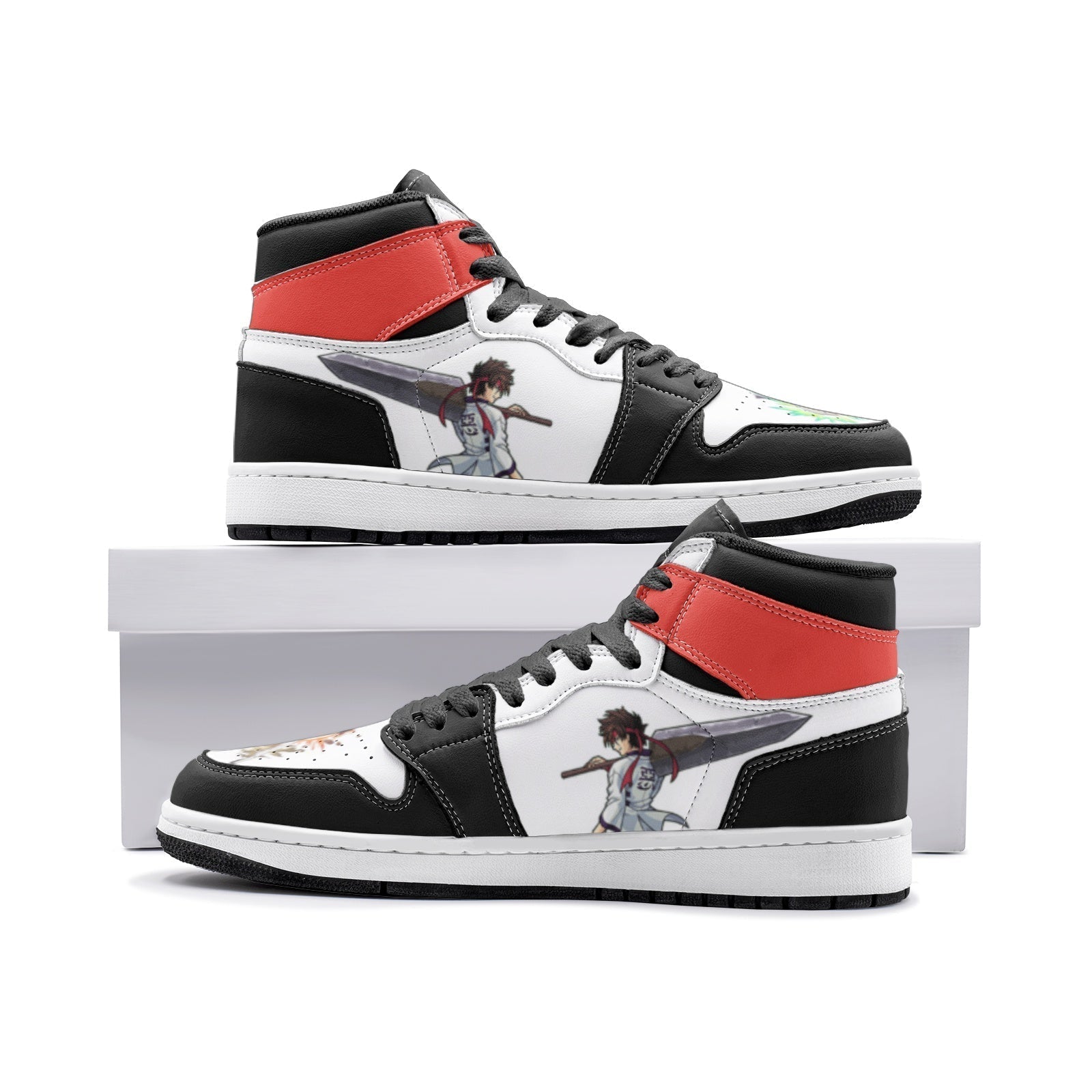 Morukai "Sanosuke Sagara Rurouni Kenshin Mid 1 Basketball Shoes