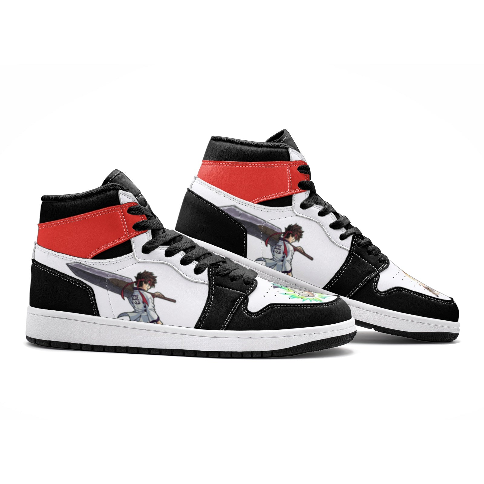 Morukai "Sanosuke Sagara Rurouni Kenshin Mid 1 Basketball Shoes