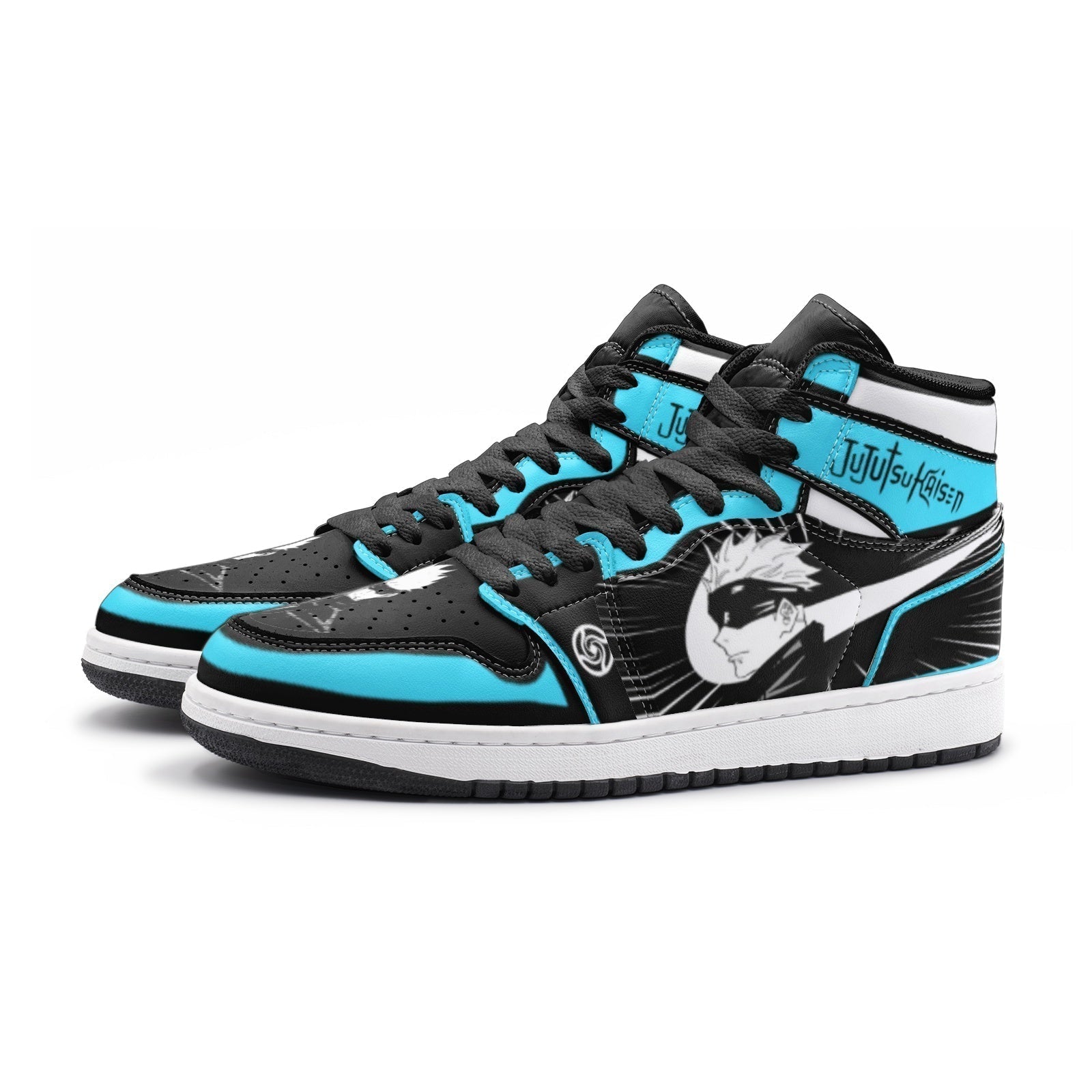 Morukai "Satoru Gojo Sorcery Fight V4 Mid 1 Basketball Shoes