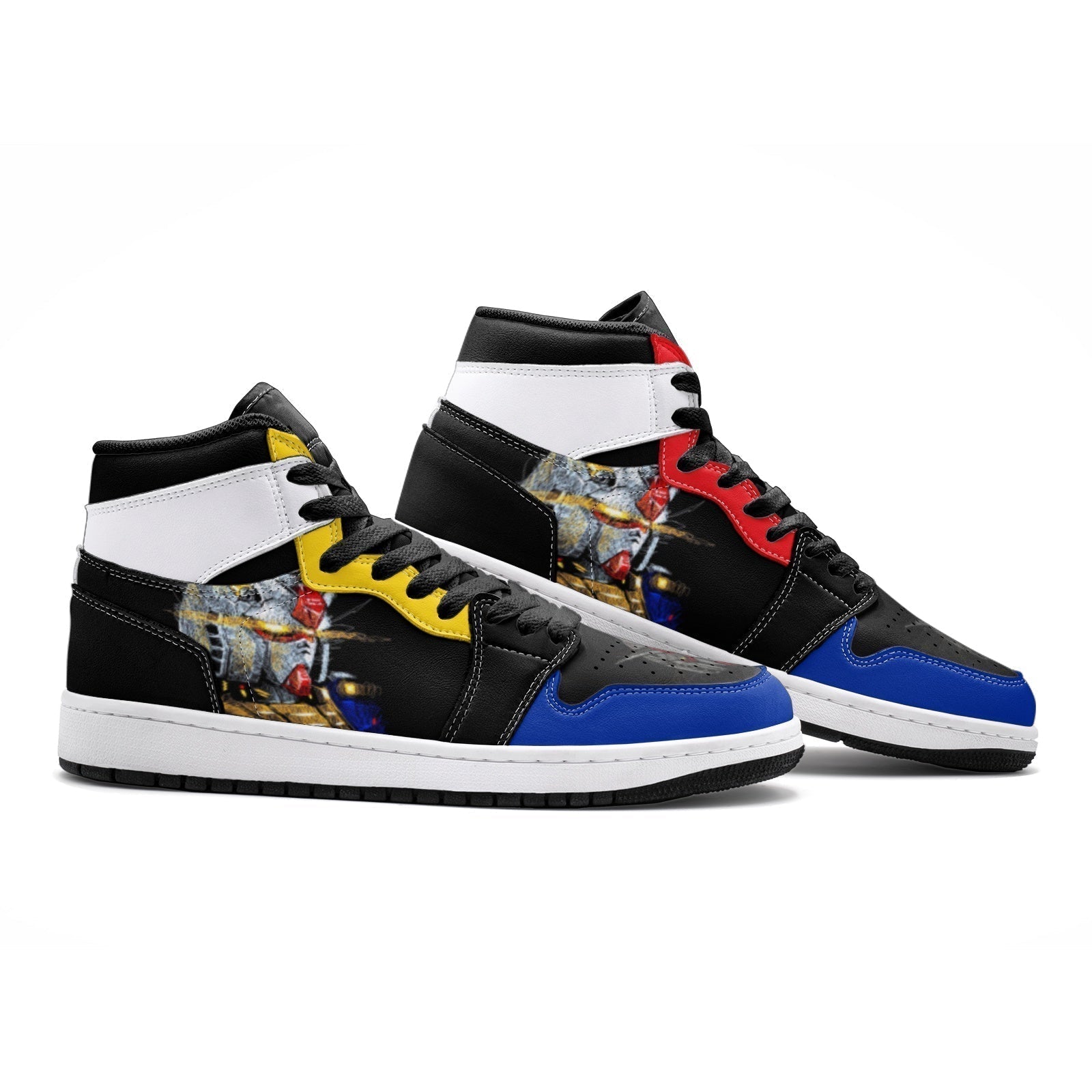Morukai "Scribble RX-78 Gundam Mid 1 Basketball Shoes