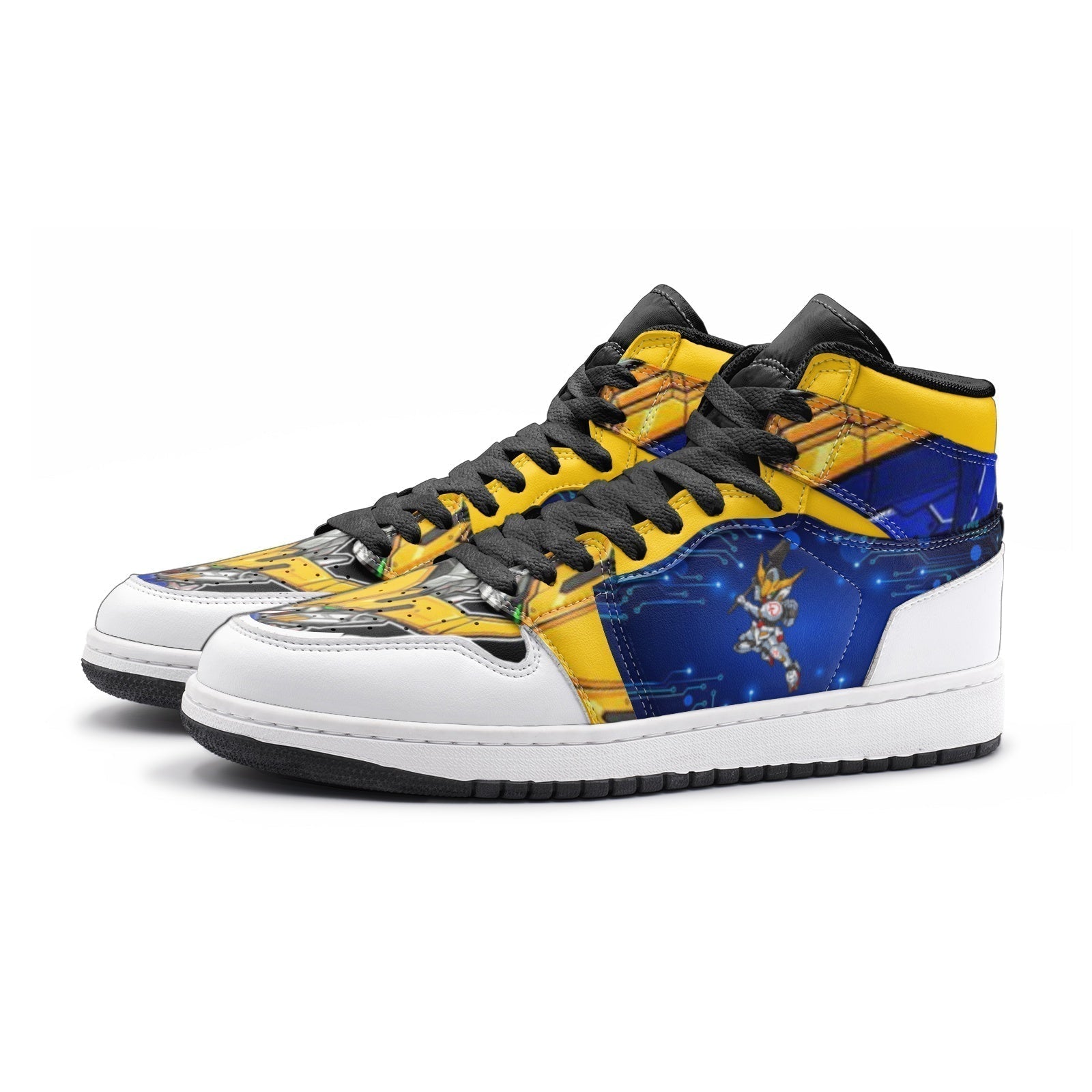 Morukai "SD Barbatos Gundam Mid 1 Basketball Shoes