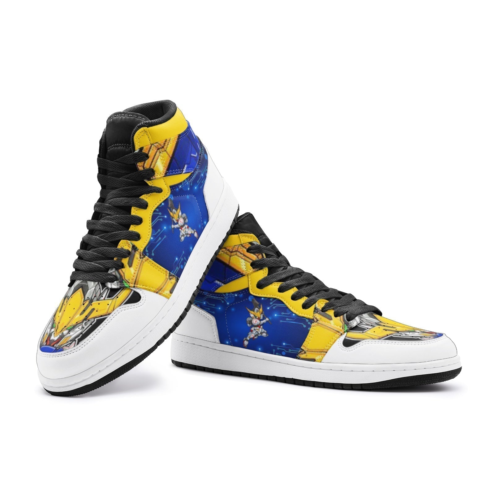 Morukai "SD Barbatos Gundam Mid 1 Basketball Shoes