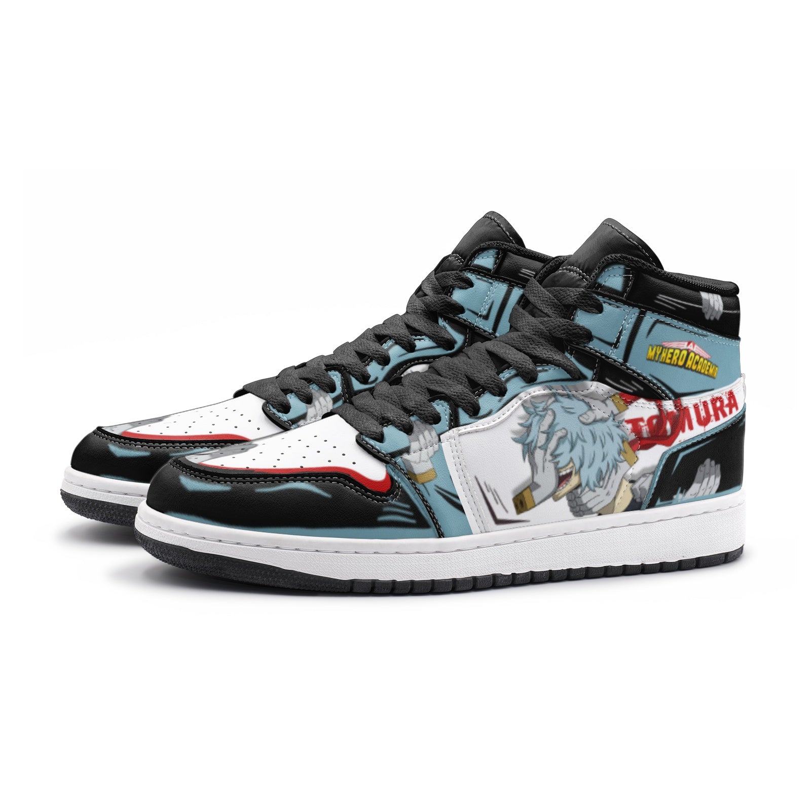 Morukai "Shigaraki Tomura My Hero Mid 1 Basketball Shoes