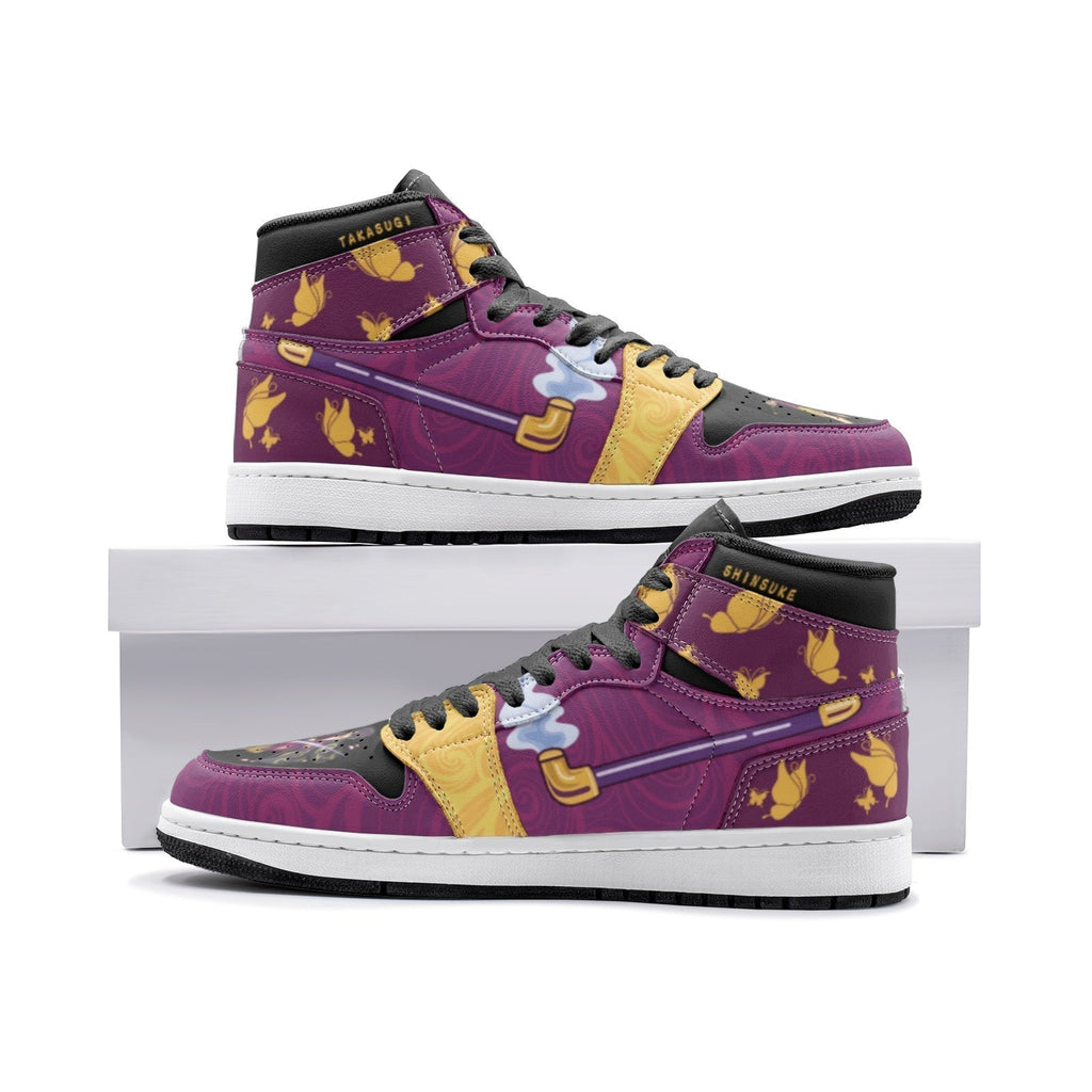 Morukai "Shinsuke Smoking Pipe Gintama Mid 1 Basketball Shoes