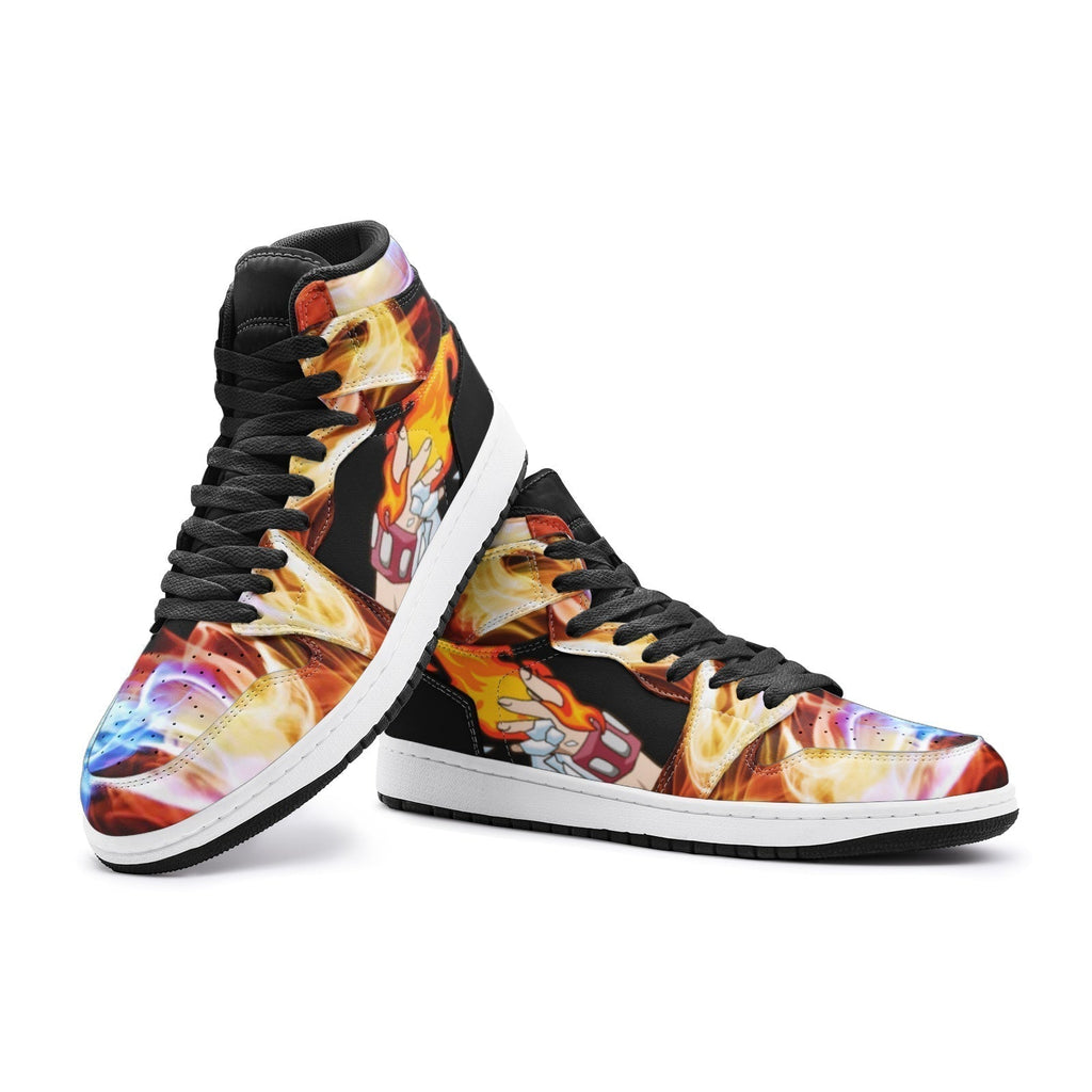 Morukai "Shoto Todoroki My Hero Academia Mid 1 Basketball Shoes