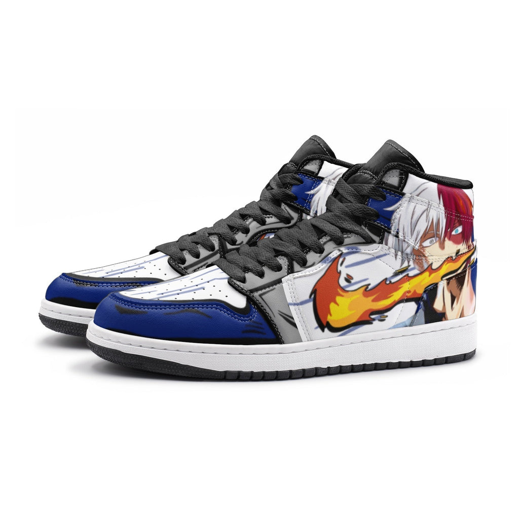 Morukai "Shoto Todoroki My Hero V3 Mid 1 Basketball Shoes
