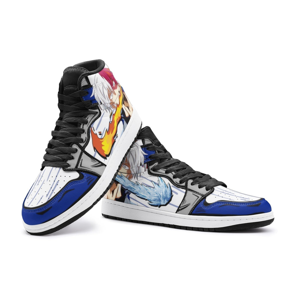 Morukai "Shoto Todoroki My Hero V3 Mid 1 Basketball Shoes