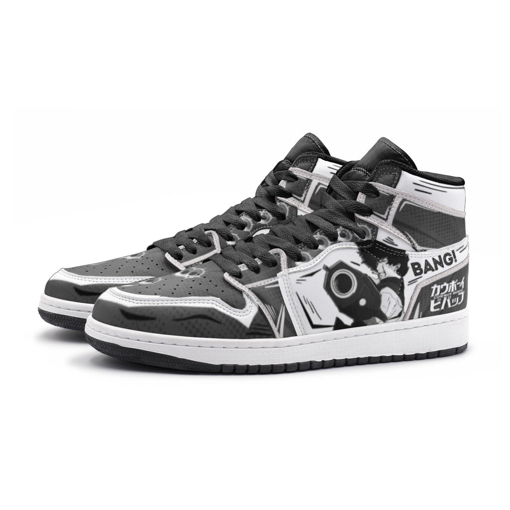 Morukai "Spike Spiegel Cowboy Bebop Mid 1 Basketball Shoes
