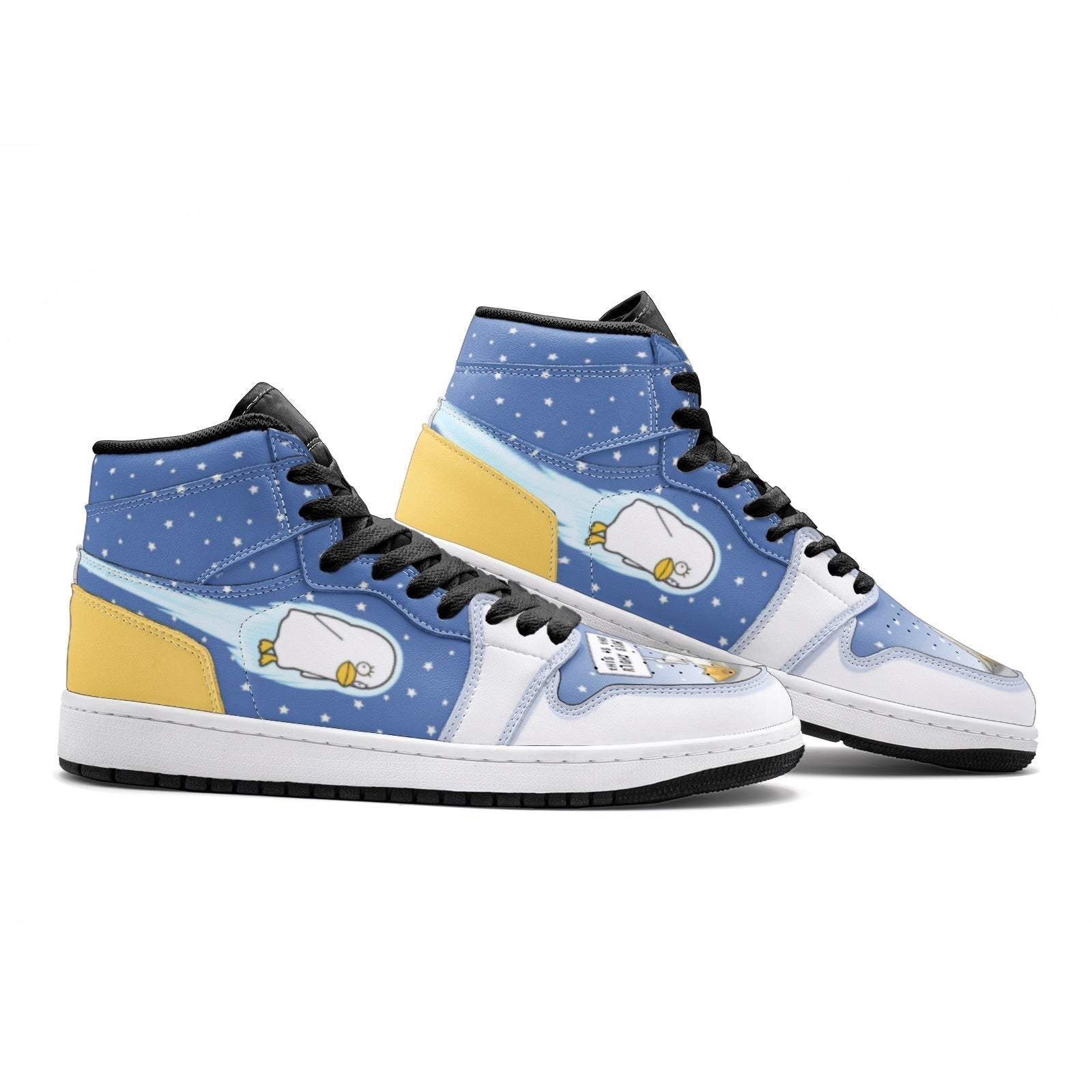 Morukai "Stars and Elizabeth Gintama Mid 1 Basketball Shoes