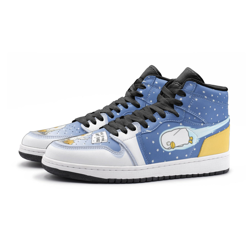 Morukai "Stars and Elizabeth Gintama Mid 1 Basketball Shoes