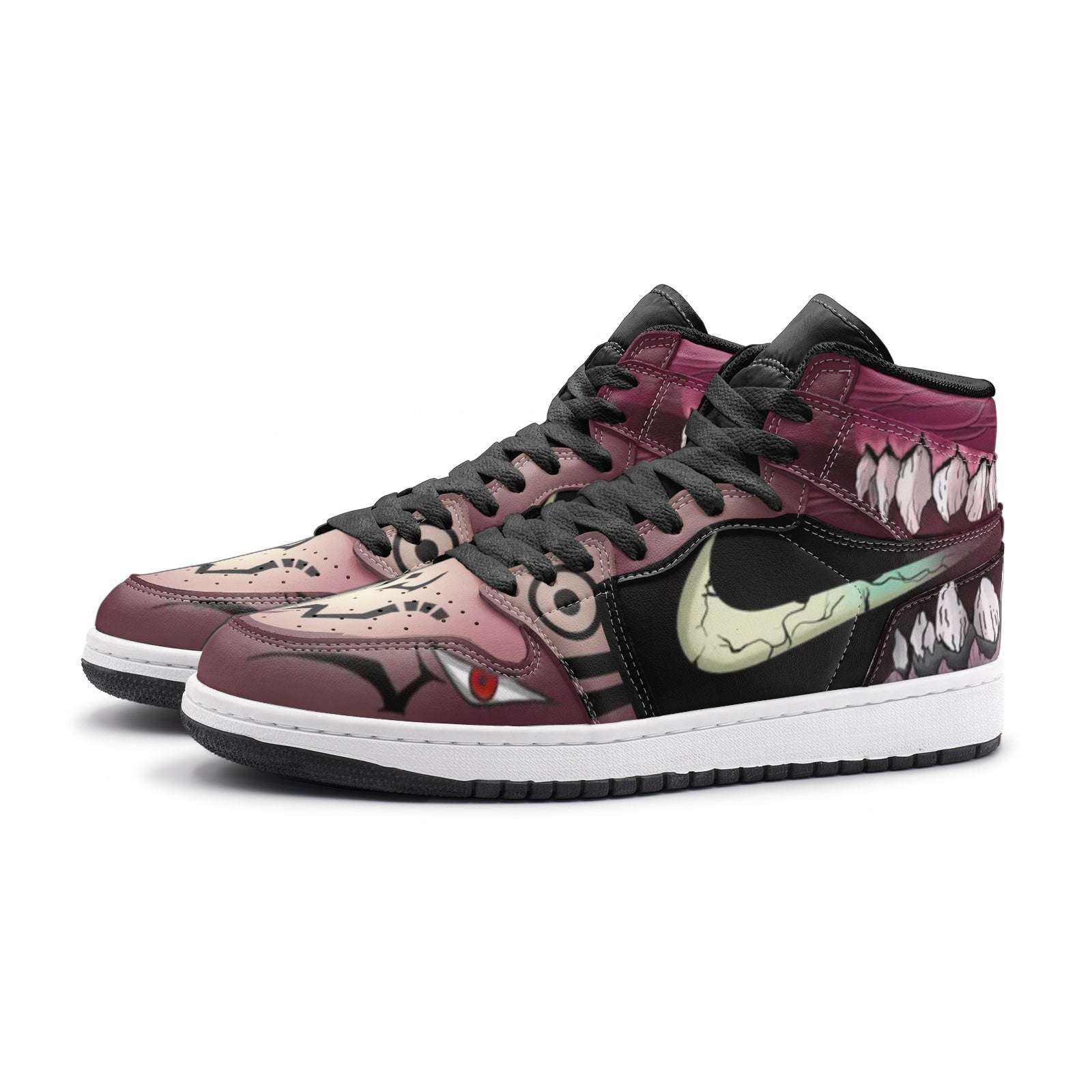 Morukai "Sukuna Teeth Sorcery Fight V2 Mid 1 Basketball Shoes