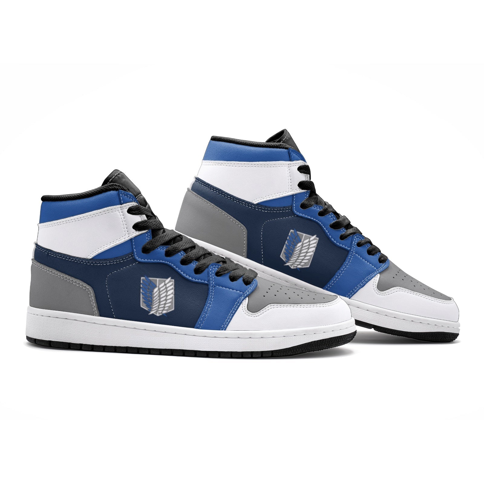 Morukai "The Survey Corps Shingeki no Kyojin Mid 1 Basketball Shoes