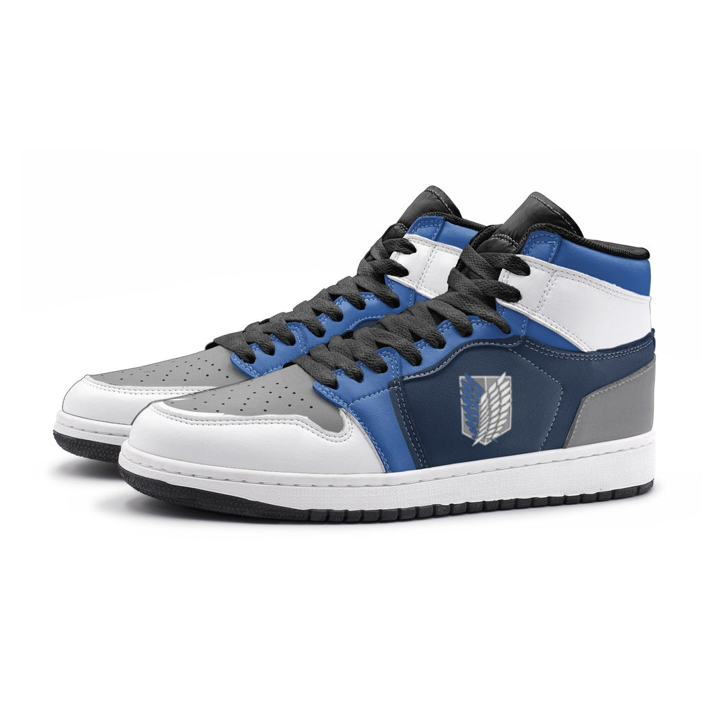 Morukai "The Survey Corps Shingeki no Kyojin Mid 1 Basketball Shoes