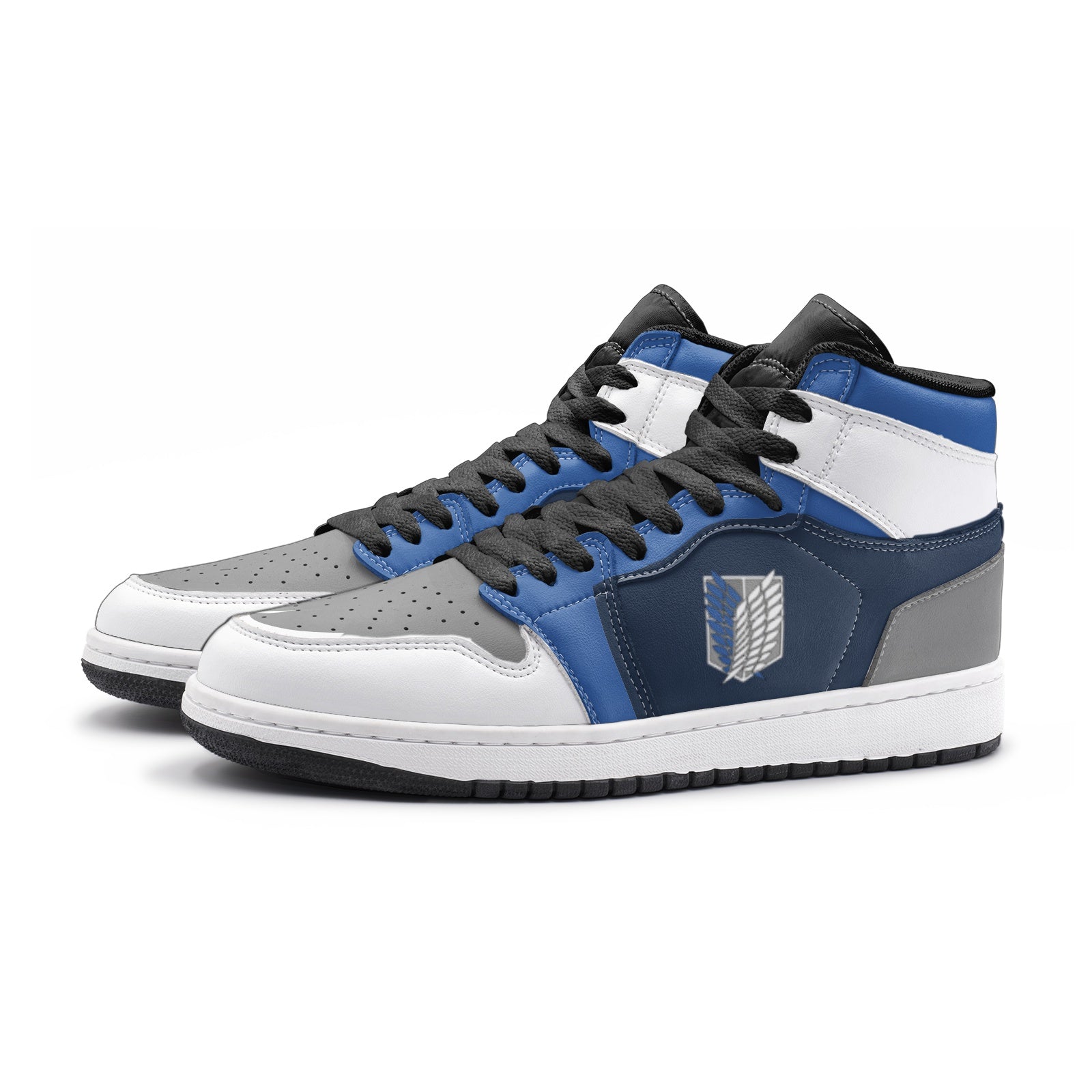 Morukai "The Survey Corps Shingeki no Kyojin Mid 1 Basketball Shoes
