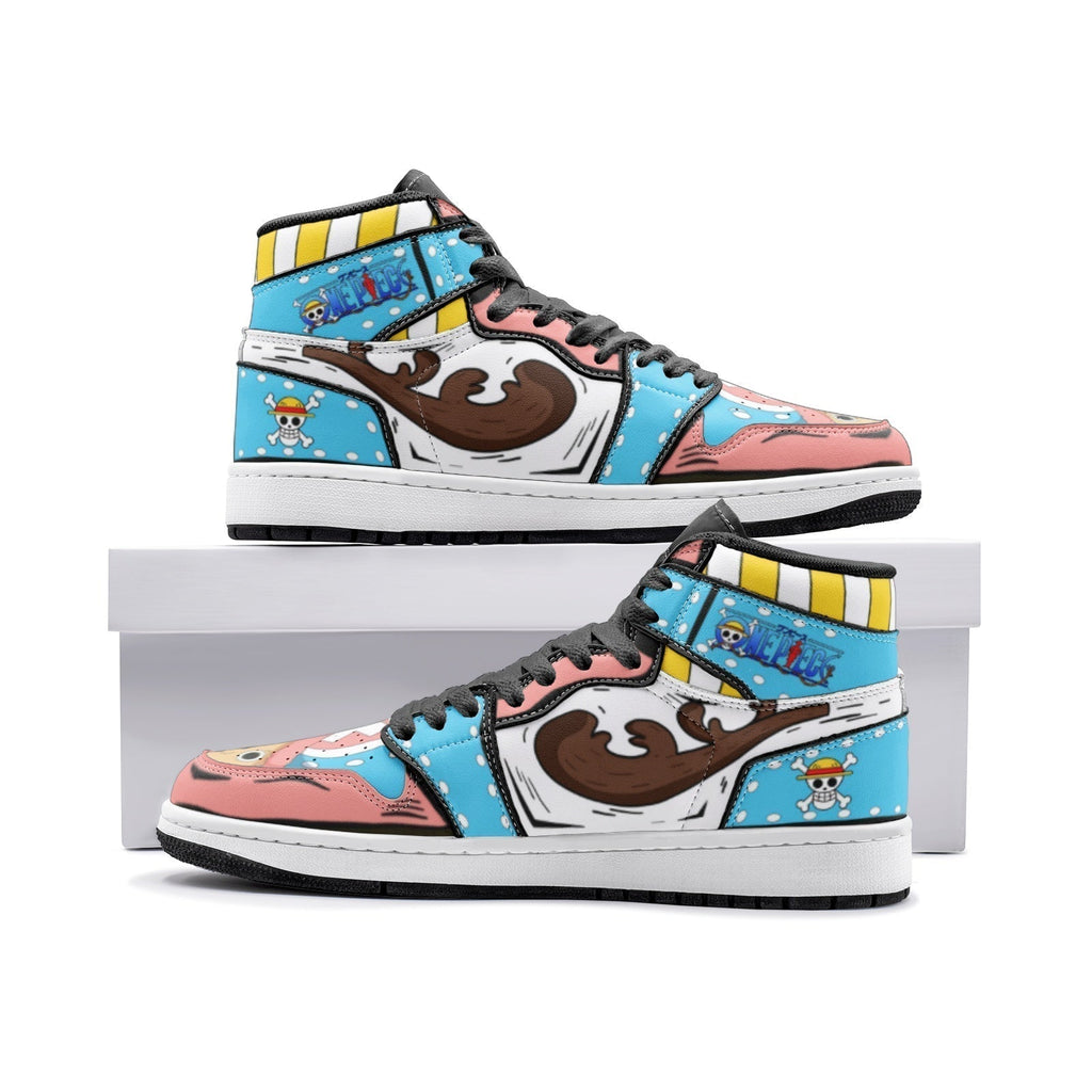 Morukai "Tony Tony Chopper One Piece Mid 1 Basketball Shoes