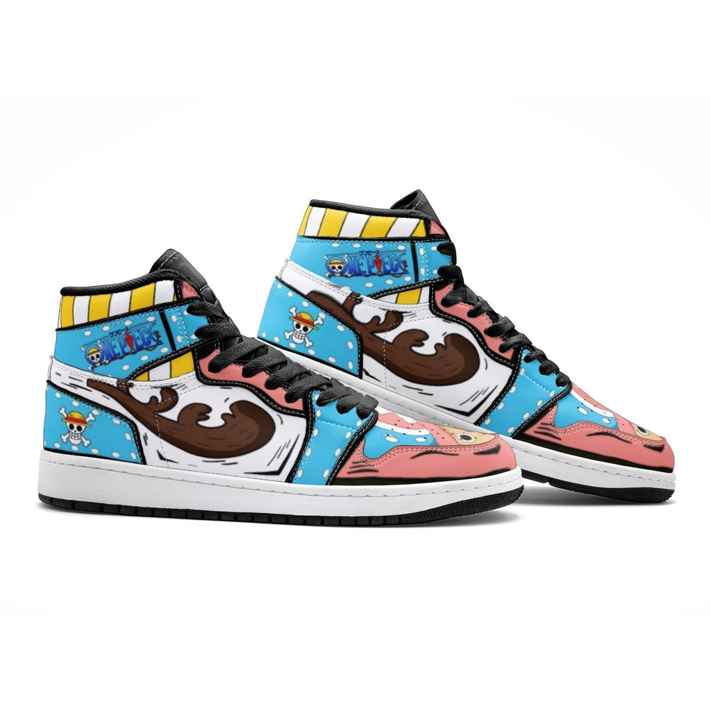 Morukai "Tony Tony Chopper One Piece Mid 1 Basketball Shoes