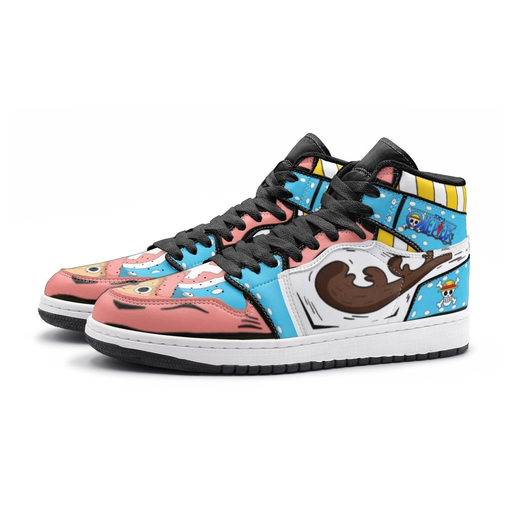 Morukai "Tony Tony Chopper One Piece Mid 1 Basketball Shoes