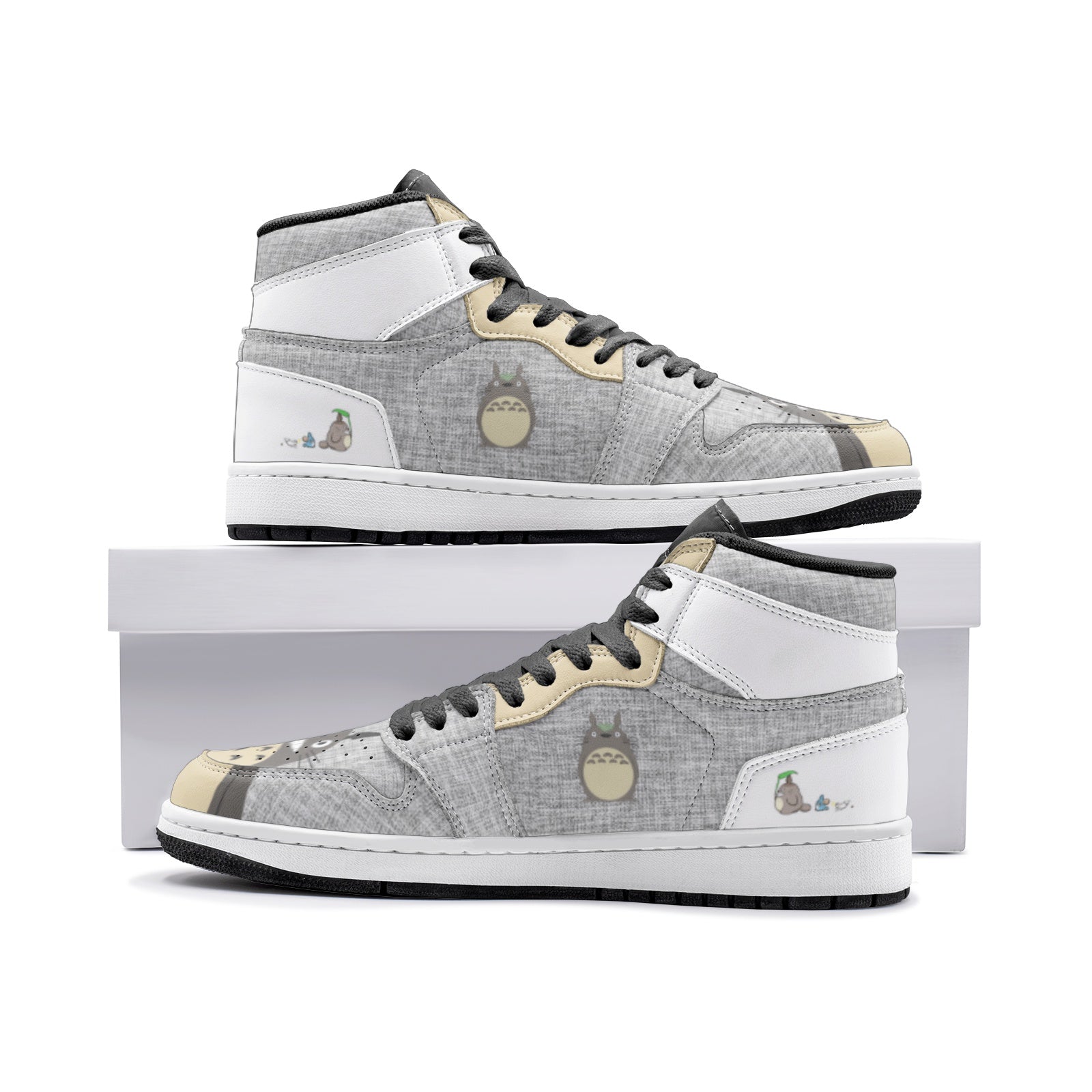 Morukai "Totoro Smile My Neighbor Totoro Mid 1 Basketball Shoes