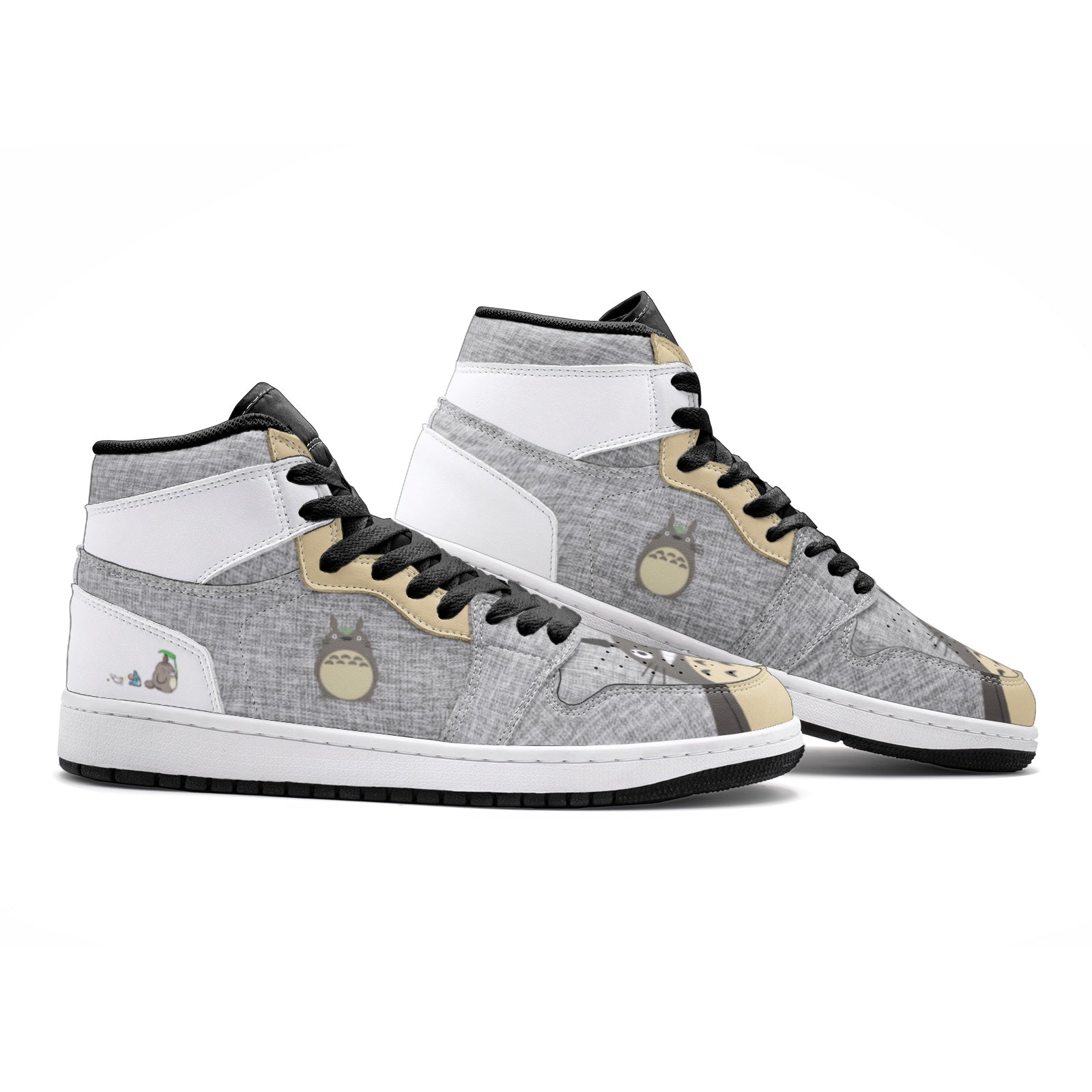 Morukai "Totoro Smile My Neighbor Totoro Mid 1 Basketball Shoes