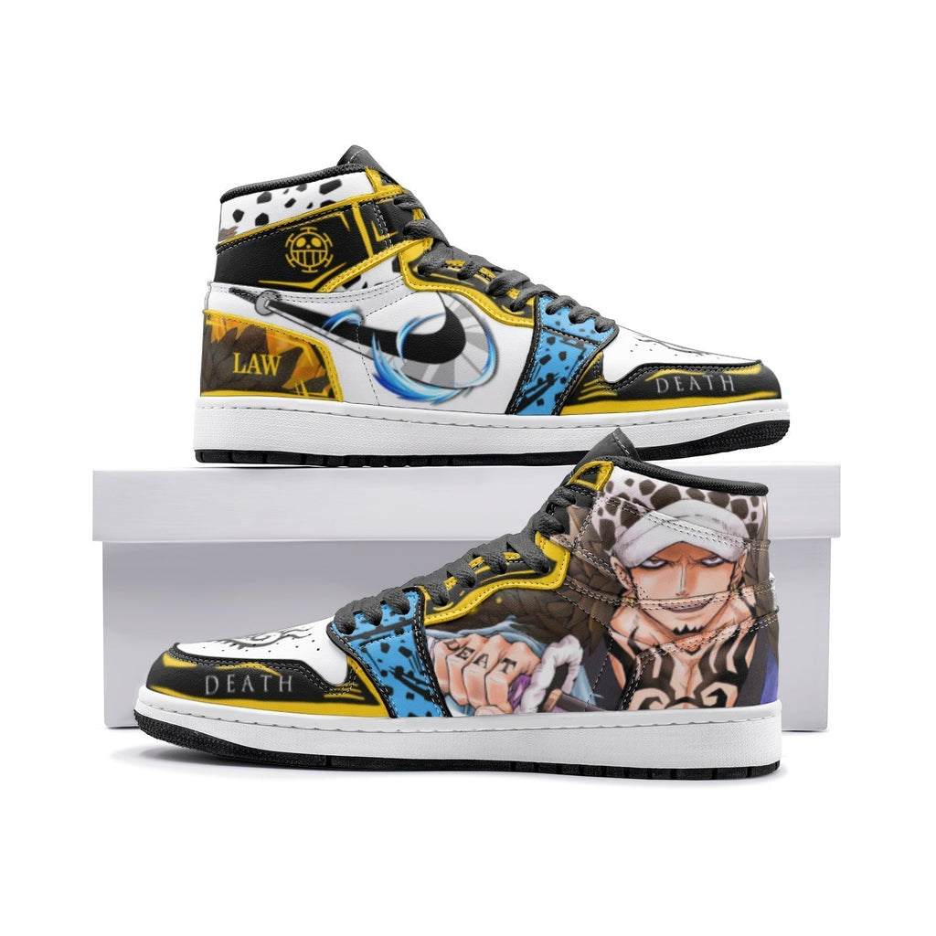 Morukai "Trafalgar Law One Piece Mid 1 Basketball Shoes