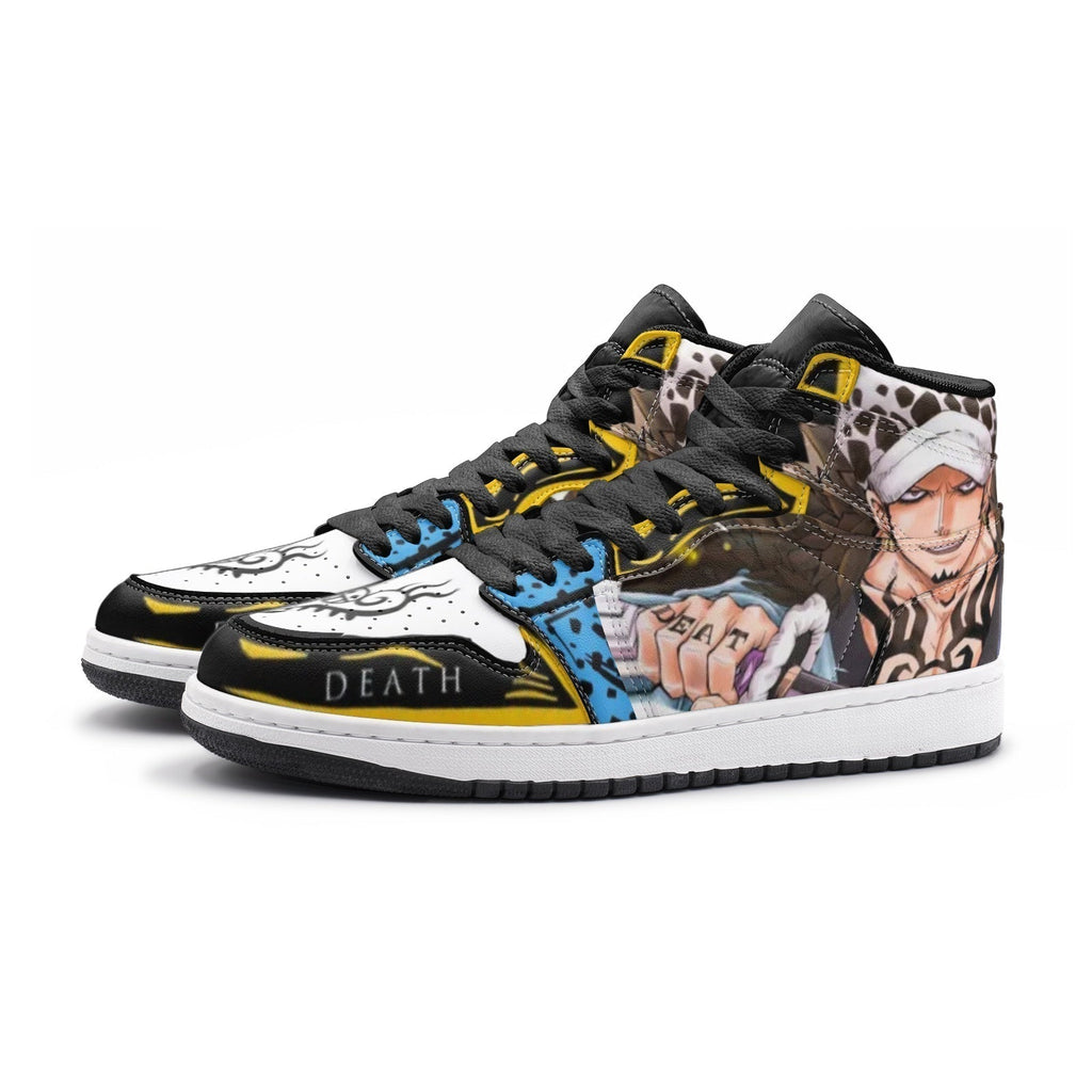 Morukai "Trafalgar Law One Piece Mid 1 Basketball Shoes