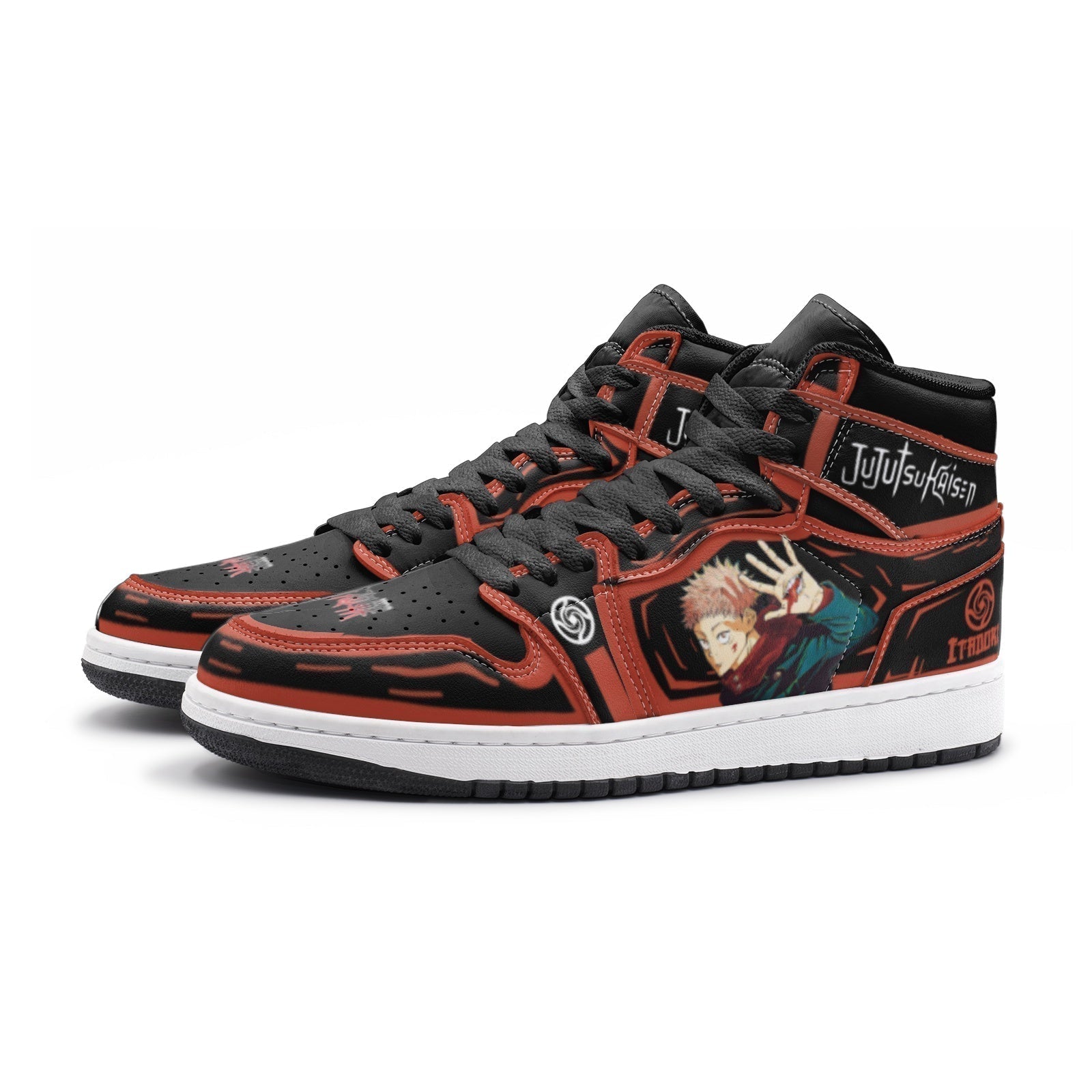 Morukai "Yuji Itadori Sukuna Sorcery Fight V2 Mid 1 Basketball Shoes