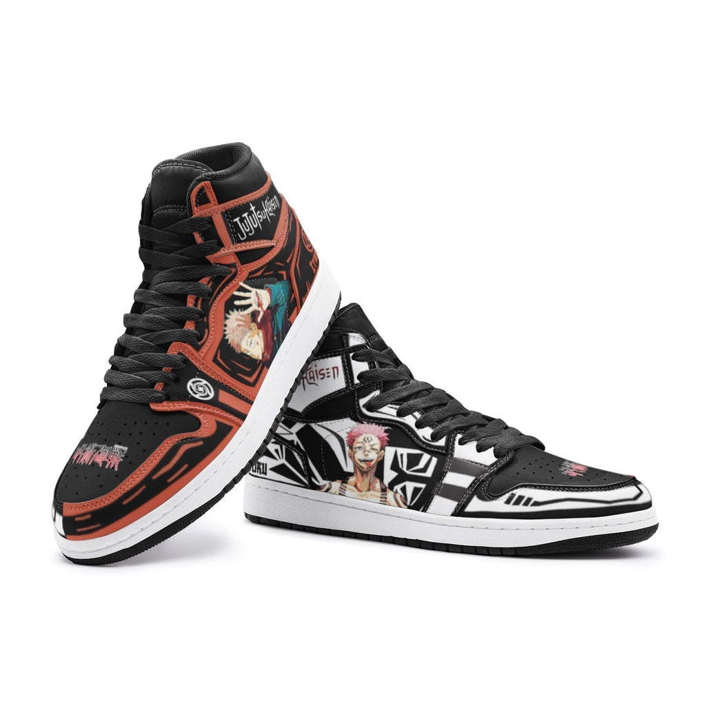Morukai "Yuji Itadori Sukuna Sorcery Fight V2 Mid 1 Basketball Shoes