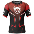 Morukai "Homunculus" Fullmetal Alchemist Short Sleeve Rash Guard Compression Shirt
