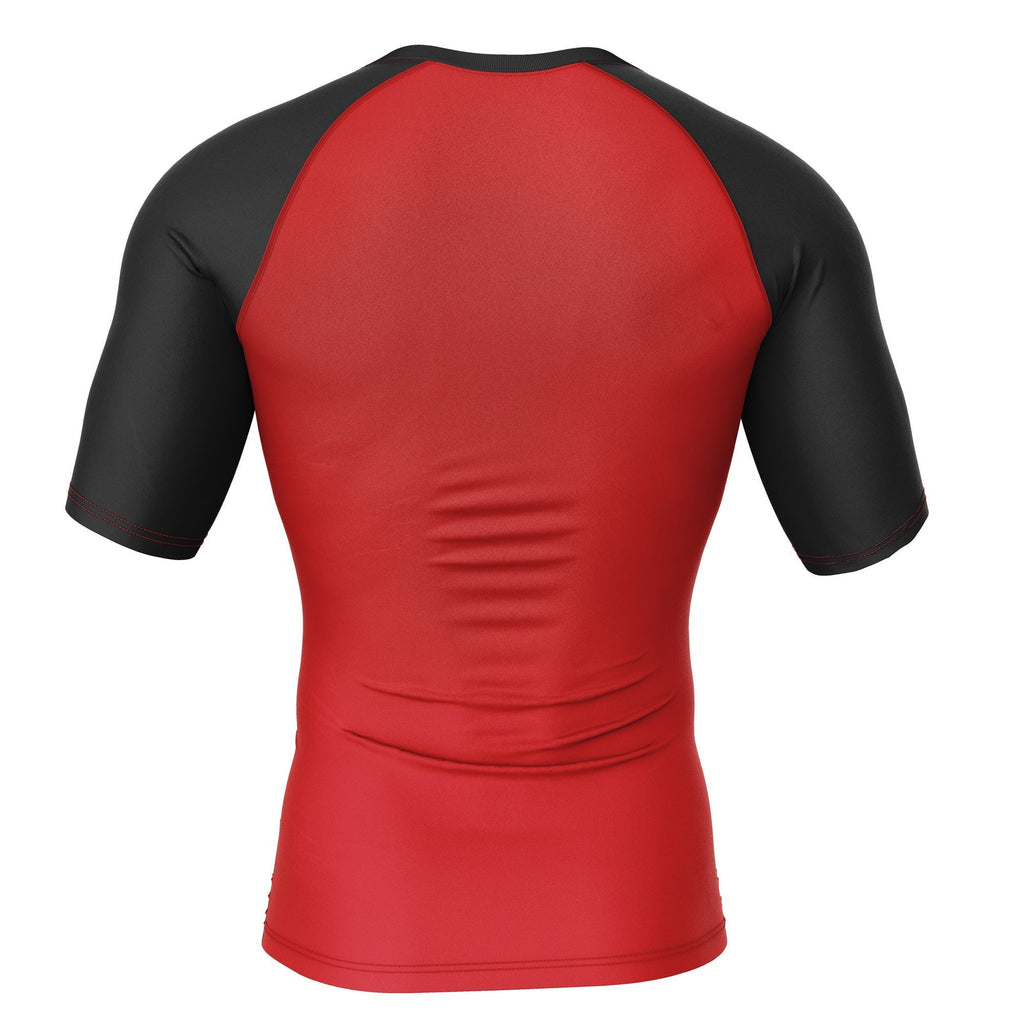 Morukai "Luffy Straw Hat pirates One Piece Short Sleeve Rash Guard Compression Shirt