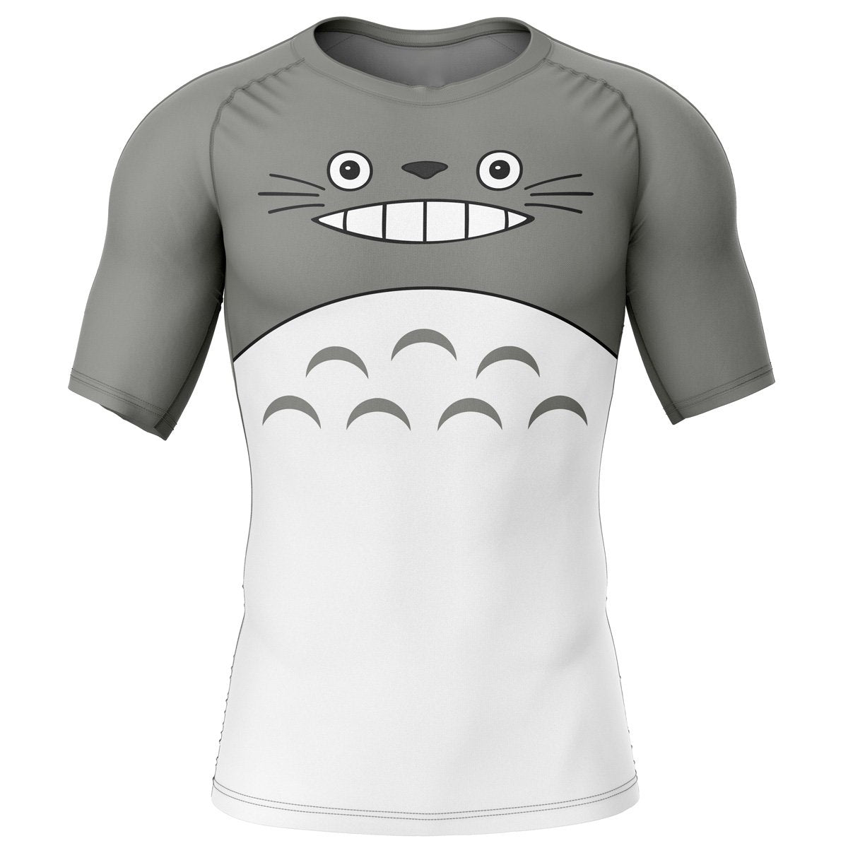 Morukai "My Neighbor Totoro Short Sleeve Rash Guard Compression Shirt