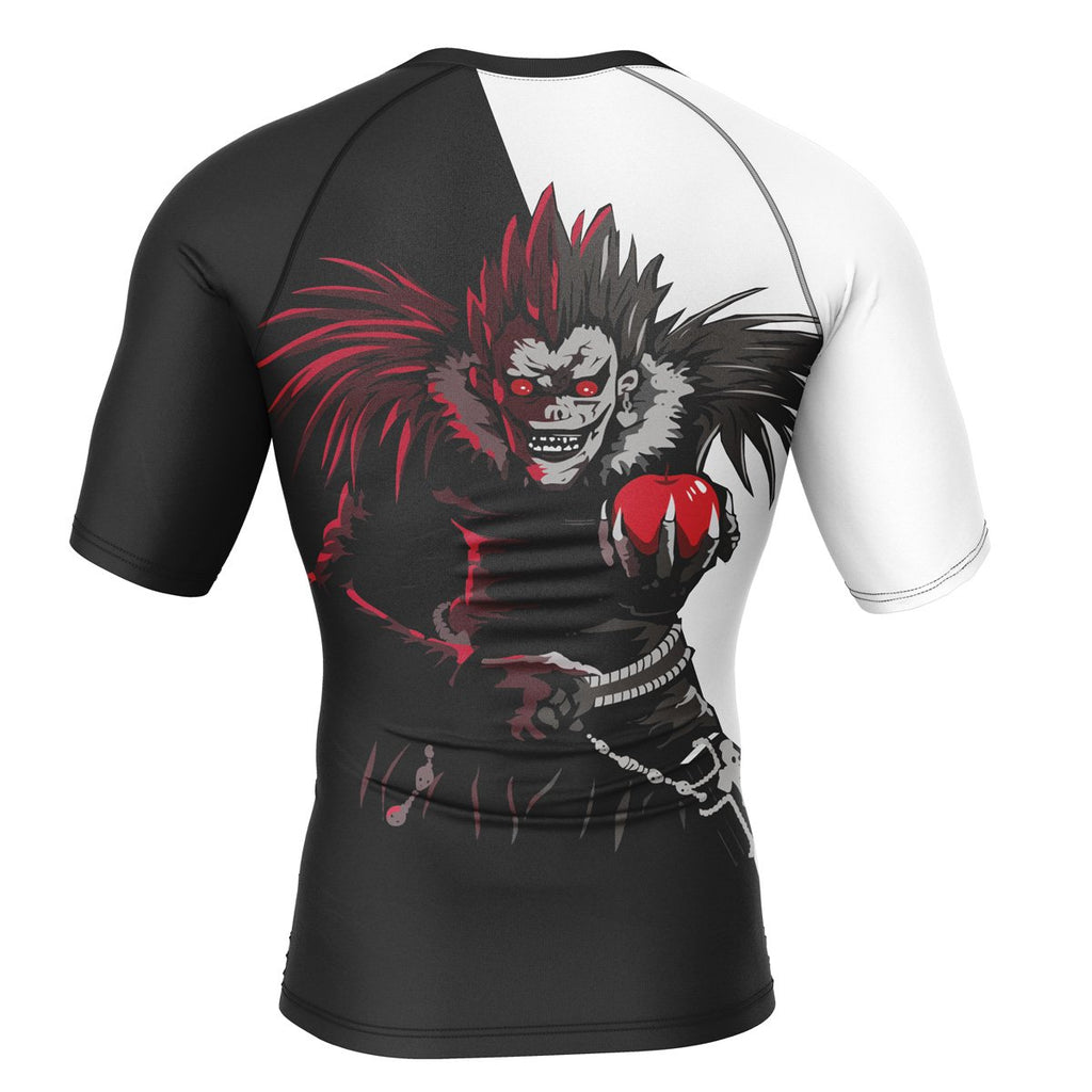 Morukai "Ryuk" Death Note Short Sleeve Rash Guard Compression Shirt