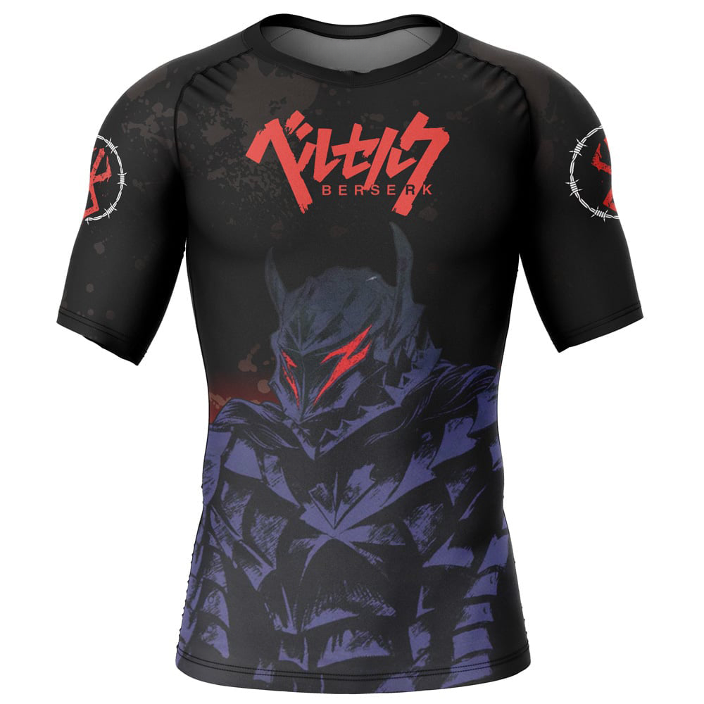 Morukai "Struggler Berserk Short Sleeve Rash Guard Compression Shirt
