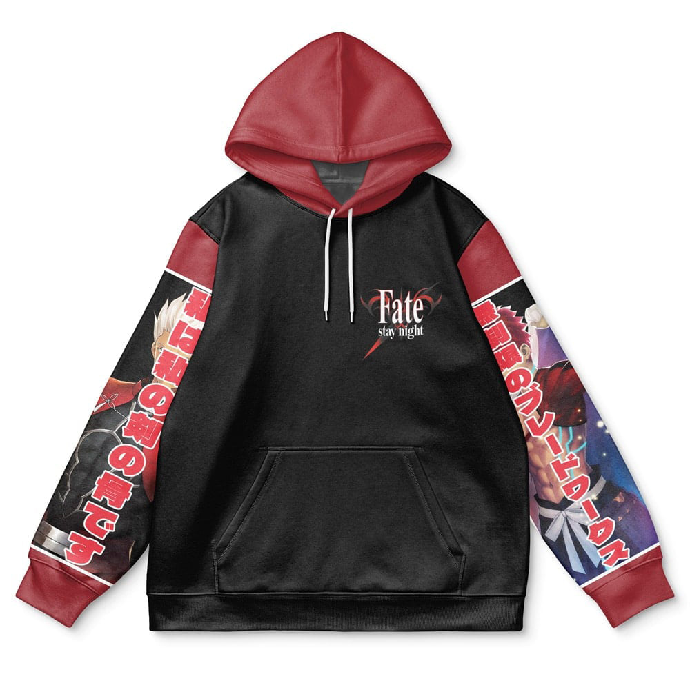 Morukai "Archer x Emiya Fate Stay Night Unlimited Blade Works Streetwear Hoodie