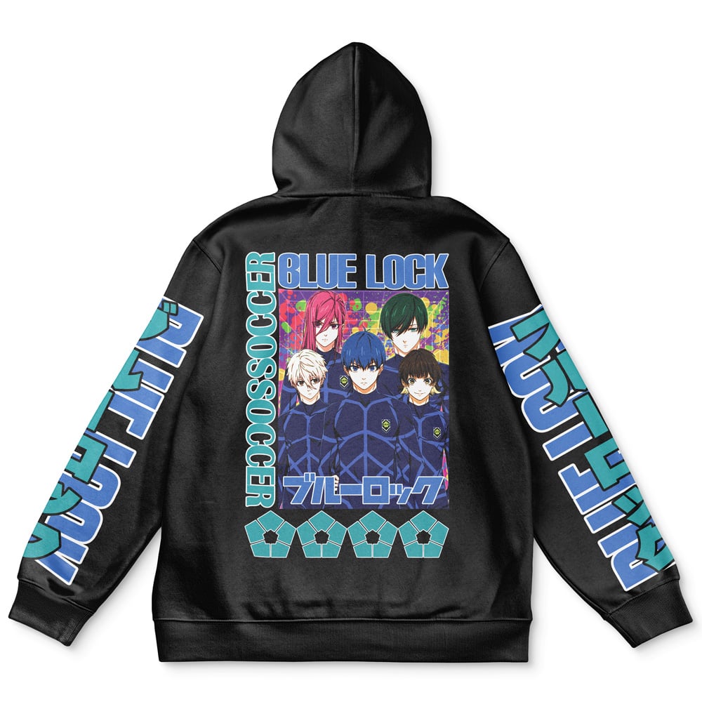 Morukai "Blue Lock Eleven Core" Blue Lock Streetwear Hoodie