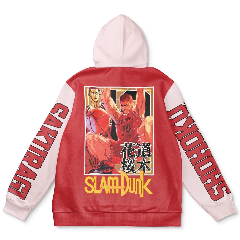 Morukai "Hanamichi Sakuragi Slam Dunk Streetwear Hoodie