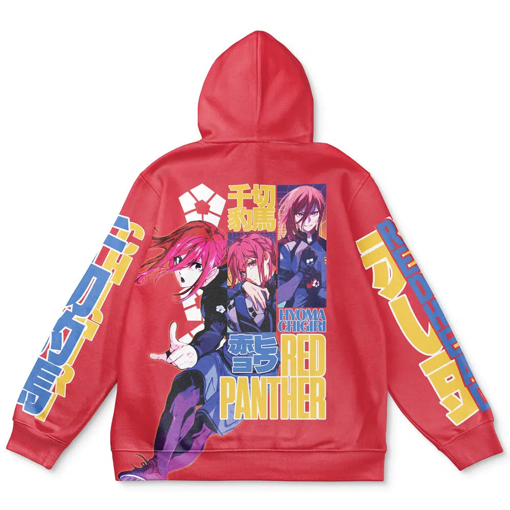 Morukai "Hyoma Chigiri" Blue Lock Streetwear Hoodie