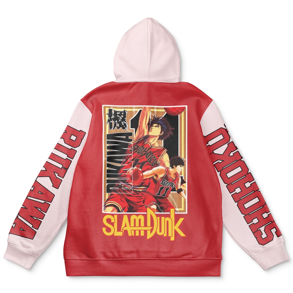Morukai "Kaede Rukawa Slam Dunk Streetwear Hoodie