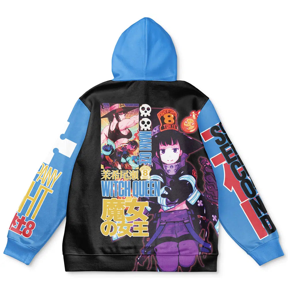 Morukai "Maki Oze Fire Force Streetwear Hoodie