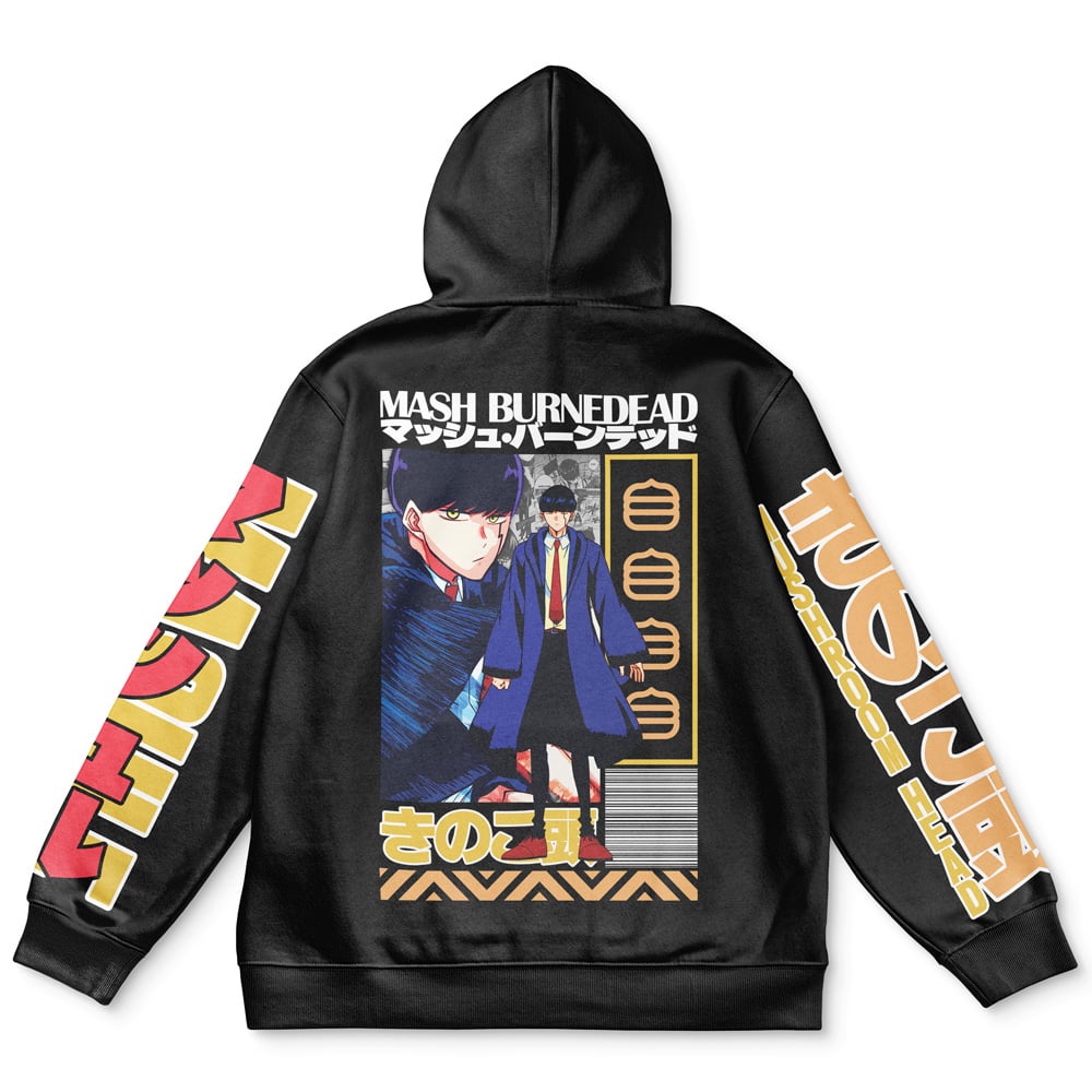 Morukai "Mash Burnedead Mashle Streetwear Hoodie
