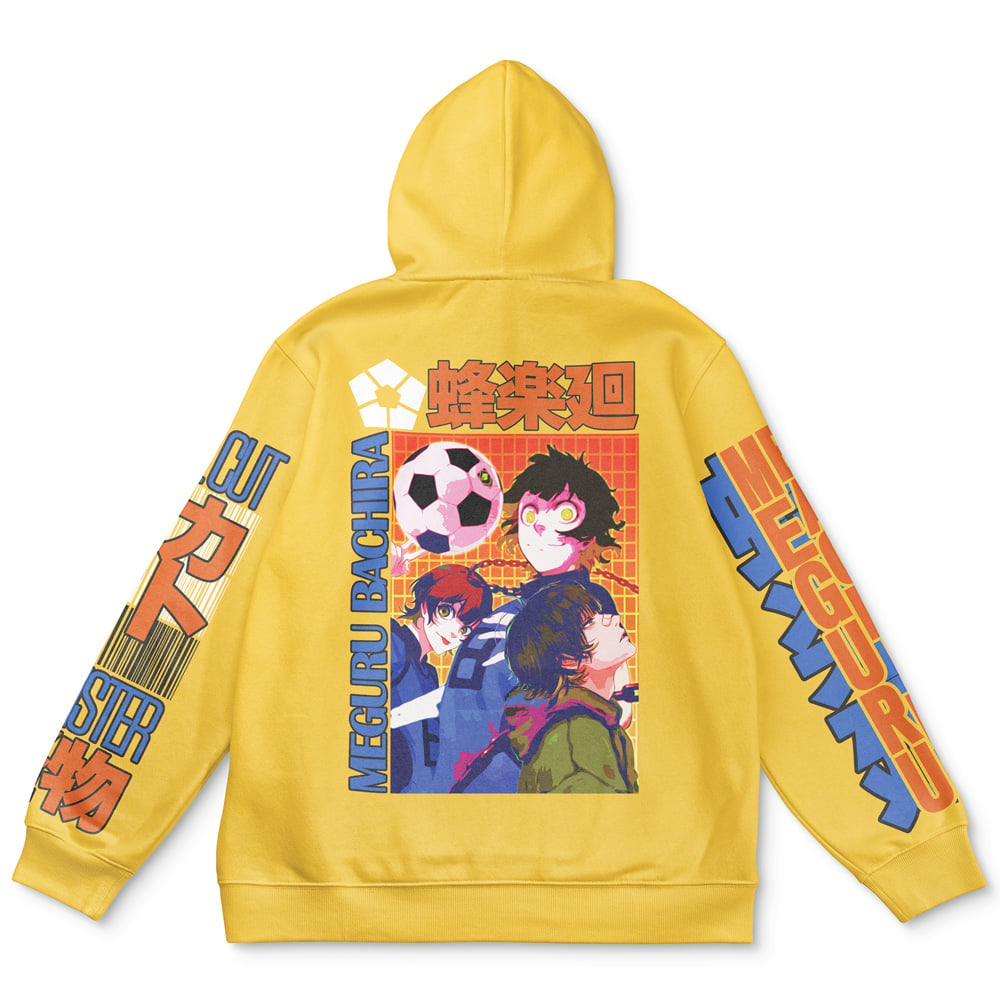 Morukai "Meguru Bachira" Blue Lock Streetwear Hoodie