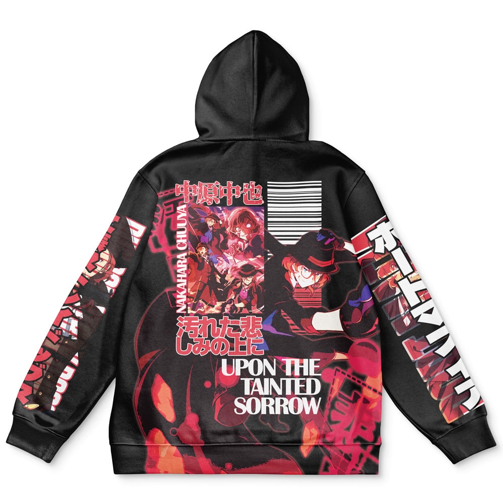 Morukai "Chuuya Nakahara" Bungo Stray Dogs Streetwear Hoodie