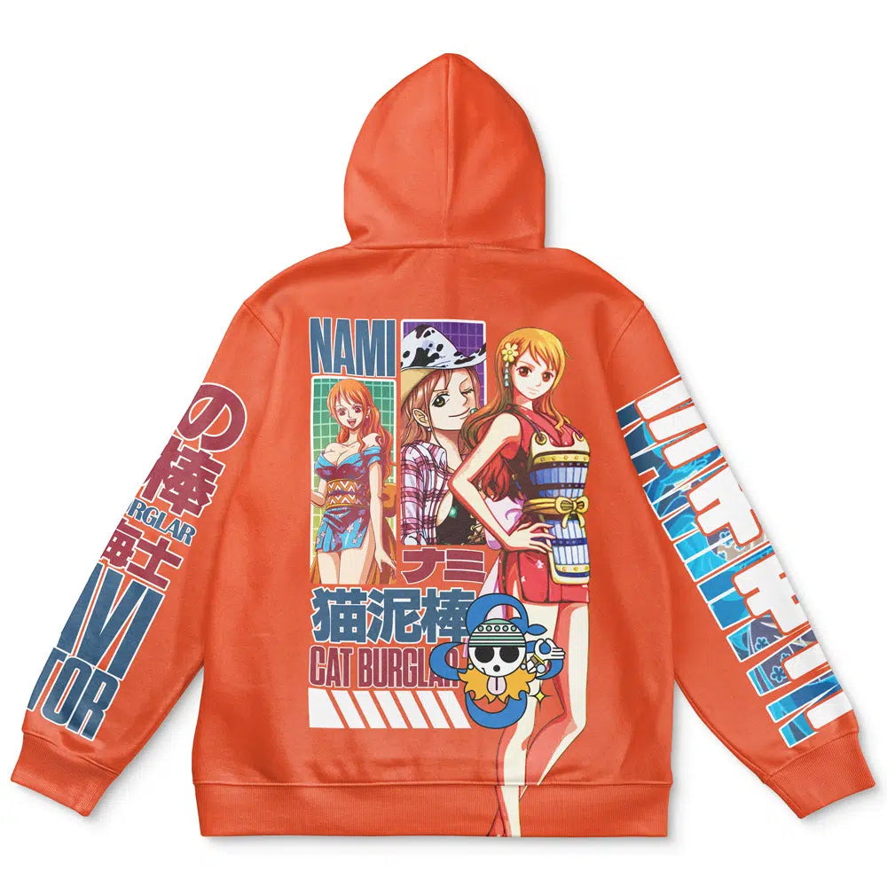 Morukai "Nami V2 One Piece Streetwear Hoodie