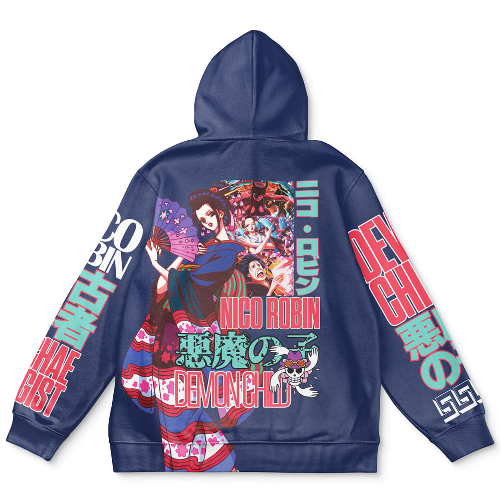 Morukai "Nico Robin V2 One Piece Streetwear Hoodie