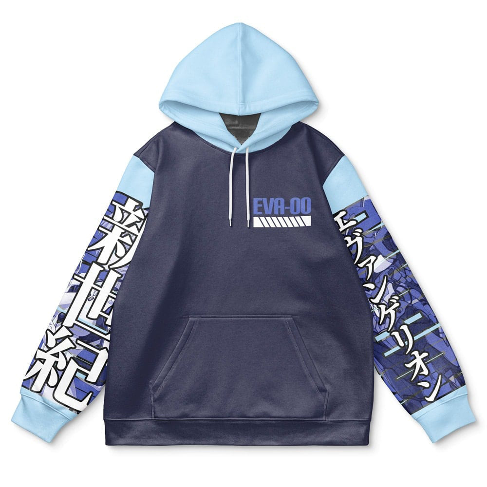 Morukai "Rei Ayanami x Eva 00 Neon Genesis Evangelion Streetwear Hoodie