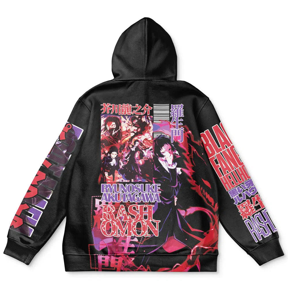 Morukai "Ryunosuke Akutagawa Bungou Stray Dogs Streetwear Hoodie