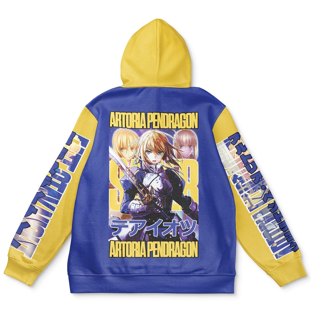 Morukai "Saber Fate Stay Night Unlimited Blade Works Streetwear Hoodie